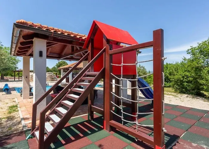 Villa Grande Heated Pool&Whirpool&Sauna&Pet Friendly Krk Villa Gostinjac