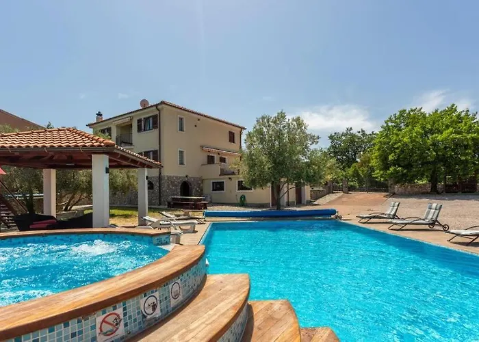 Villa Grande Heated Pool&Whirpool&Sauna&Pet Friendly Krk