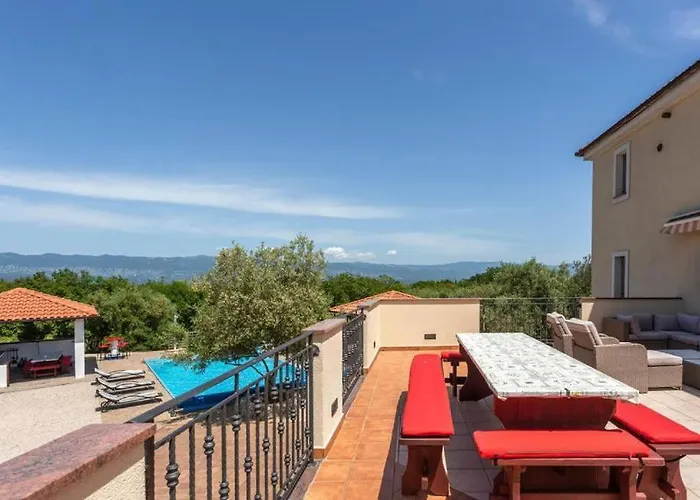 Villa Grande Heated Pool&Whirpool&Sauna&Pet Friendly Krk Gostinjac