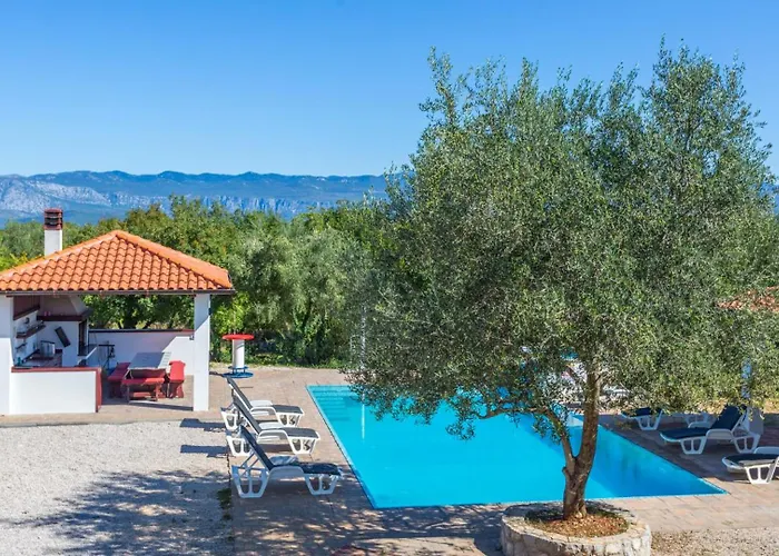 别墅 Villa Grande Heated Pool&Whirpool&Sauna&Pet Friendly Krk