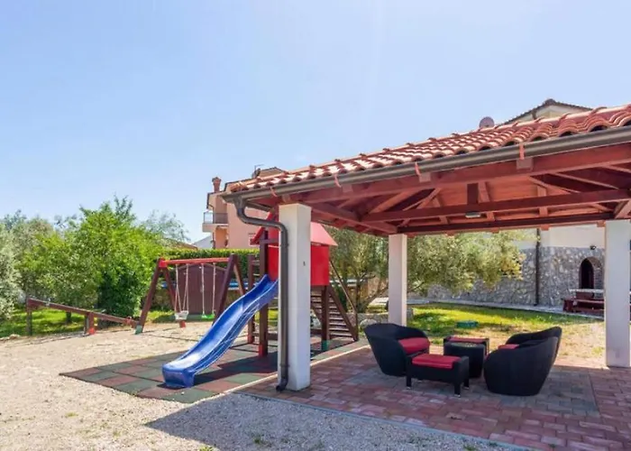 别墅 Villa Grande Heated Pool&Whirpool&Sauna&Pet Friendly Krk Gostinjac